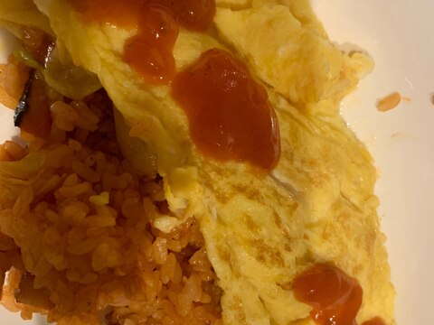 簡単オムライス